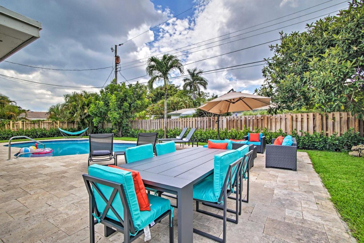 The Teal House - Pool And Yard, 2 Mi To Beach Villa Fort Lauderdale Buitenkant foto