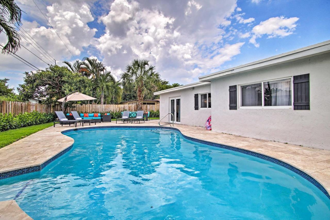 The Teal House - Pool And Yard, 2 Mi To Beach Villa Fort Lauderdale Buitenkant foto