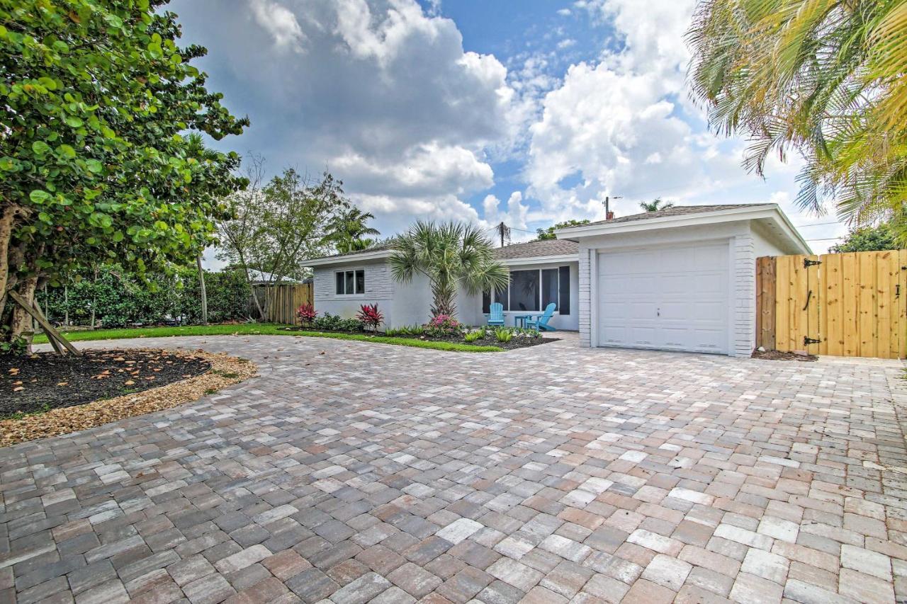 The Teal House - Pool And Yard, 2 Mi To Beach Villa Fort Lauderdale Buitenkant foto