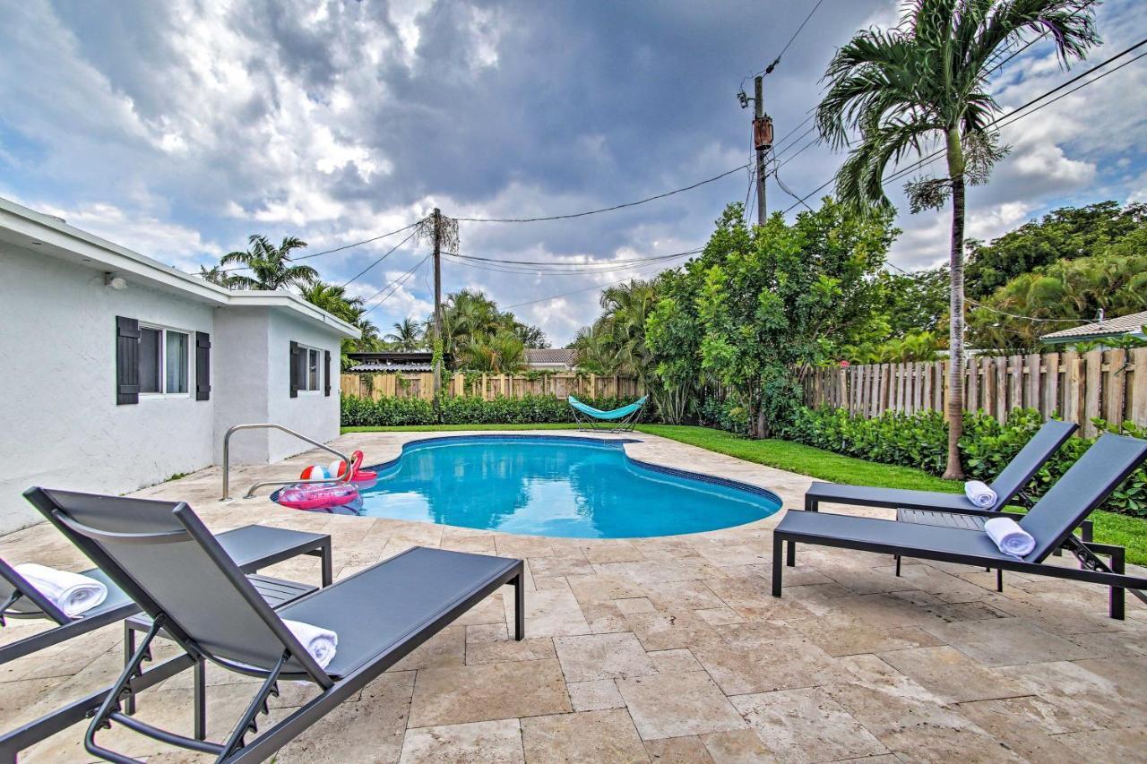 The Teal House - Pool And Yard, 2 Mi To Beach Villa Fort Lauderdale Buitenkant foto